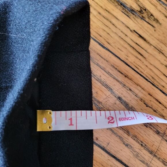 Requirements Vintage 100% Wool Pants Black Size 8 - Picture 10 of 10